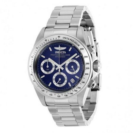 Invicta Speedway Chronograph GMT Quartz Blue Dial Men's Watch 37169