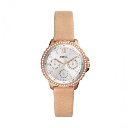 Fossil Women's Izzy Multifunction, Rose Gold-Tone Stainless Steel Watch, ES4888