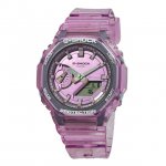 Casio G-Shock GMAS2100SK Analog Digital Resin Pink Women's Watch GMAS2100SK-4A