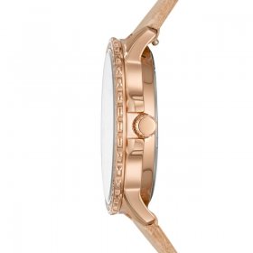 Fossil Women's Izzy Multifunction, Rose Gold-Tone Stainless Steel Watch, ES4888