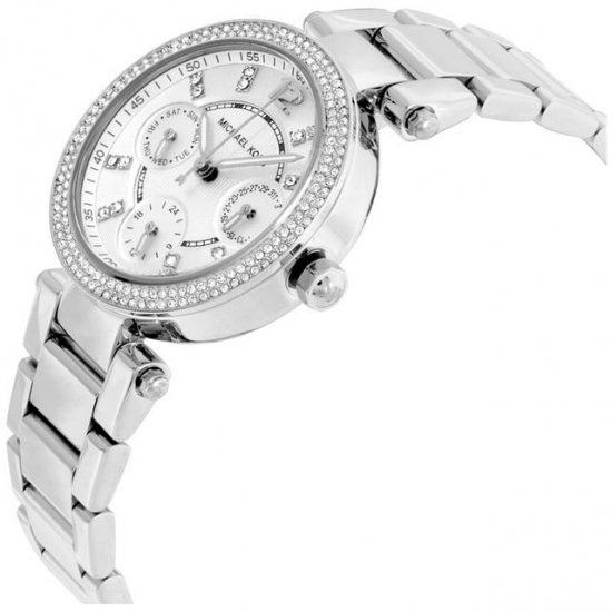 Michael Kors Parker Multi-Function Silver Ladies Watch MK5615