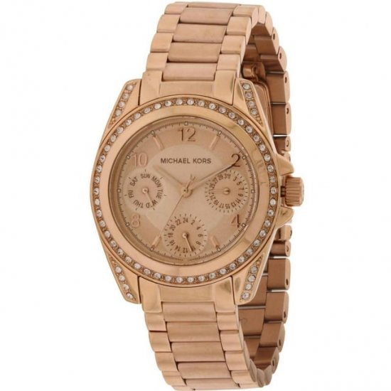 Michael Kors Women\'s MK5613 Blair Rose gold Watch [Watch] Michael Kors