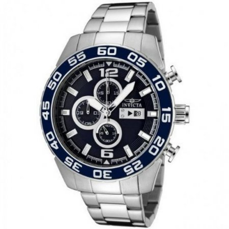 1013 Mens Specialty II Blue Dial Steel Bracelet Chrono Quartz Watch