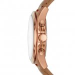 Fossil Women's Modern Courier Chronograph Tan Leather Watch