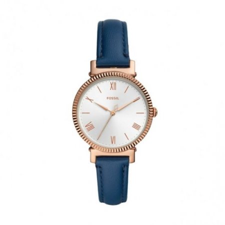 Fossil Women's Daisy Three-Hand, Rose Gold-Tone Stainless Steel Watch, ES4862