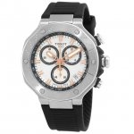 Tissot T-Race Chronograph Quartz White Dial Men's Watch T141.417.17.011.00