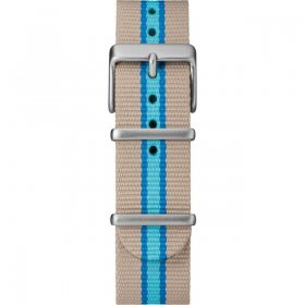 Timex MK1 Aluminum California Blue Dial Canvas Strap Men's Watch TW2T25300