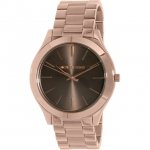 Women's Runway MK3181 Rose Gold Stainless-Steel Quartz Fashion Watch