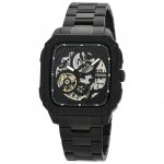 Fossil Inscription Automatic Black Dial Men's Watch ME3203