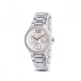 Michael Kors Camille Chronograph Quartz Crystal White Dial Ladies Watch MK7198