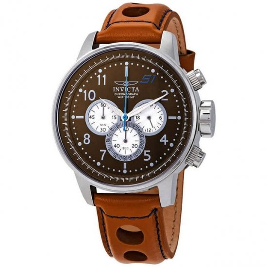 Invicta S1 Rally Chronograph Brown Dial Men\'s Watch 23598