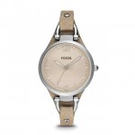 Fossil Women's Georgia Three-Hand Leather Watch (Style: ES2830)