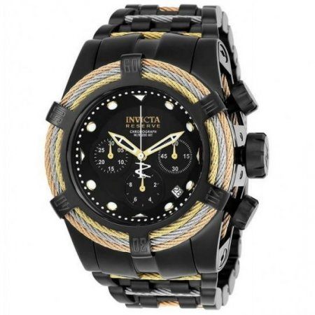 Invicta Men's 23050 Bolt Quartz Chronograph Black Dial Watch