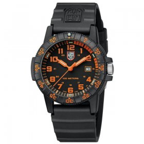 Luminox 0329 Men's Sea Turtle Giant Black Dial Rubber Strap Watch