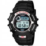 Casio Men's G-Shock Solar-Powered Black Resin Sport Watch