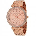 Michael Kors Women's Darci Rose Gold-Tone Bracelet Watch