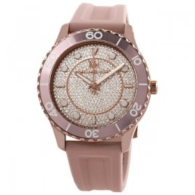 Michael Kors Runway Quartz Rose Crystal Dial Ladies Watch MK6854