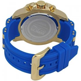 Invicta Pro Diver Chronograph Blue Glass Fiber Dial Men's Watch 24966