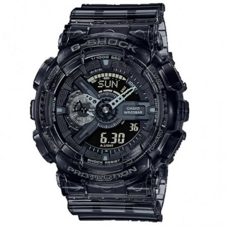 Casio Men's GA-110 Black Dial Watch - GA110SKE-8A