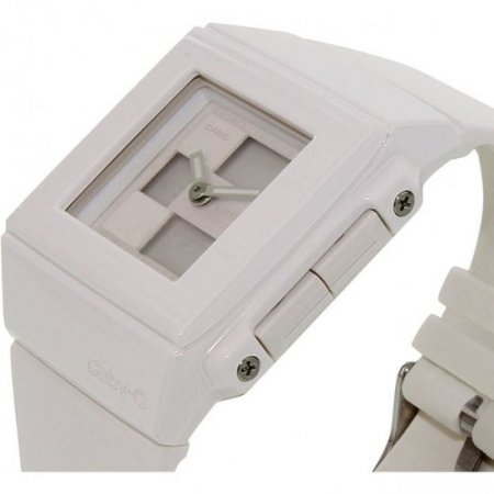 Casio Women's Baby-G BGA200-7E White Resin Quartz Sport Watch