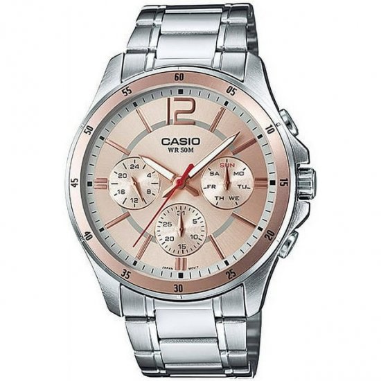 Men\'s Casio Multi-Function Dress Watch MTP1374D-9AV MTP1374D-9A