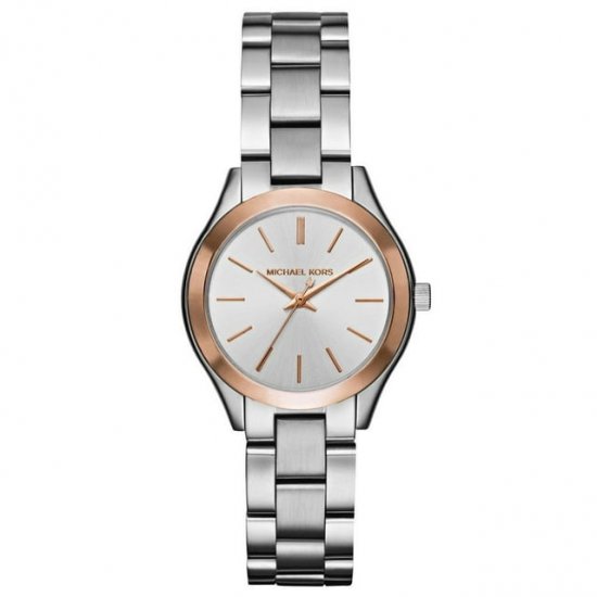 Michael Kors Women\'s Analog Quartz Mini Slim Runway Stainless Steel 50m MK3514