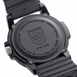 Luminox Men's 44mm Black Silicone Band Carbon Fiber Case Quartz Analog Watch 0321.BO