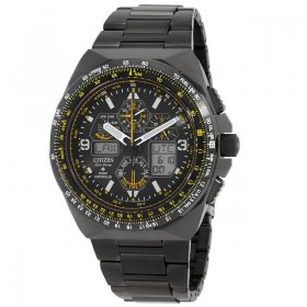 Citizen Promaster Skyhawk A-T Chronograph GMT Black Dial Men's Watch JY8127-59E