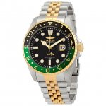 Invicta Pro Diver Automatic Black Dial Sprite Bezel Men's Watch 35151