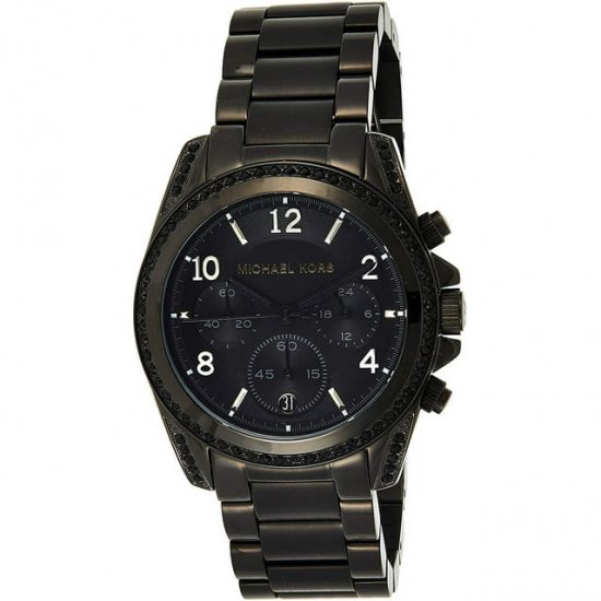 WATCH MICHAEL KORS STAINLESS STEEL BLACK BLACK WOMEN MK5686