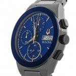 Bulova Millennia Chronograph Quartz Blue Dial Men's Watch 98C143