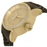 Invicta Men's 12790 S1 Rally Yakuza Automatic Goldtone and Brown Rubber Watch