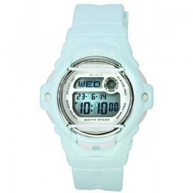 Casio Baby-G Digital Pastel Green Resin Strap Quartz BG-169U-3 200M Women's Watch