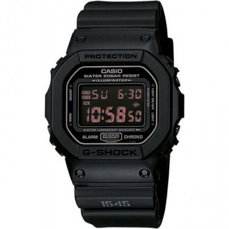 Casio Men's DW5600MS-1CR G-Force Military Concept Black Digital Watch