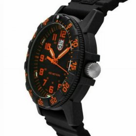 Luminox 0329 Men's Sea Turtle Giant Black Dial Rubber Strap Watch