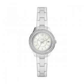 Fossil Women's Stella Three-Hand Date Stainless Steel Watch