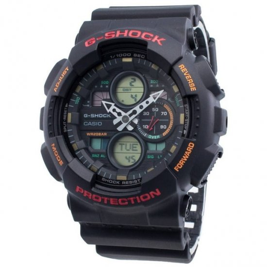 Casio G-Shock GA-140-1A4 Shock Resistance Quartz 200M Men\'s Watch