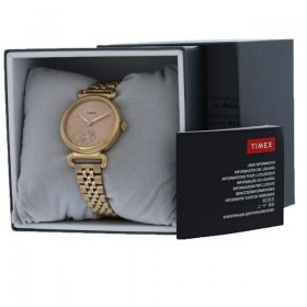 Timex Model 23 Ladies Rose Gold PVD Stainless Quartz Watch TW2T88500VQ