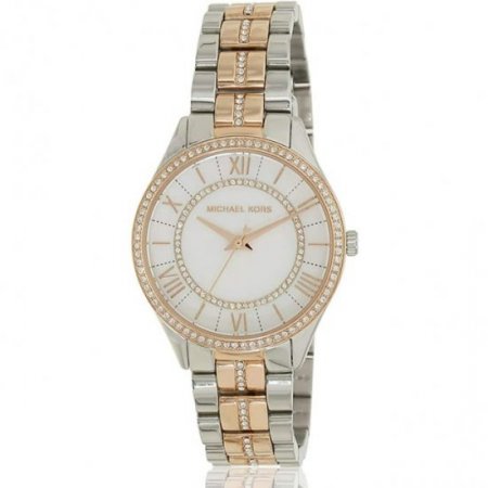 Michael Kors Lauryn Quartz White Mother of Pearl Dial Ladies Watch MK3979