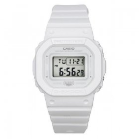 Casio G-Shock Digital White Resin Strap White Dial Quartz GMD-S5600BA-7 200M Women's Watch