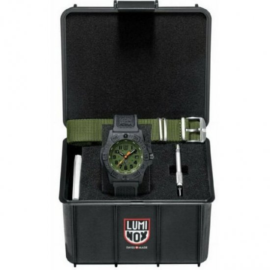 Men\'s Luminox Navy SEAL 45mm Military Watch 3517.NQ.SET