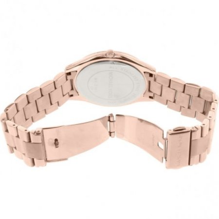 Women's Runway MK3181 Rose Gold Stainless-Steel Quartz Fashion Watch