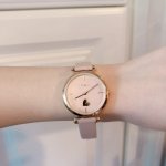 Fossil BQ3573 Tillie Three-Hand Blush Leather Watch