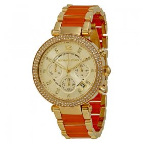 Michael Kors Women's Parker Two-Tone Watch, MK6139