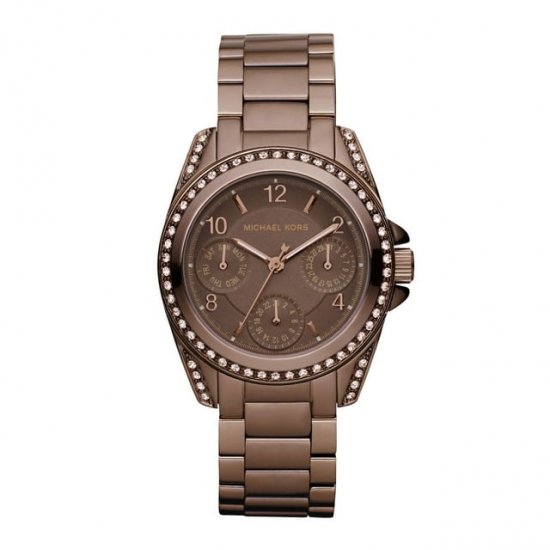 michael kors espresso watch mk5614