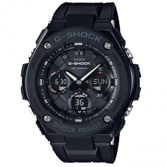 Casio Men\'s G-Shock Black Dial Watch - GSTS100G-1B