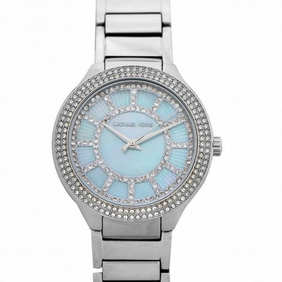 Michael Kors Women\'s Kerry MK3395 Silver Stainless-Steel Quartz Fashion Watch