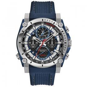 Bulova Men's Precisionist Blue Dial Watch - 98B315