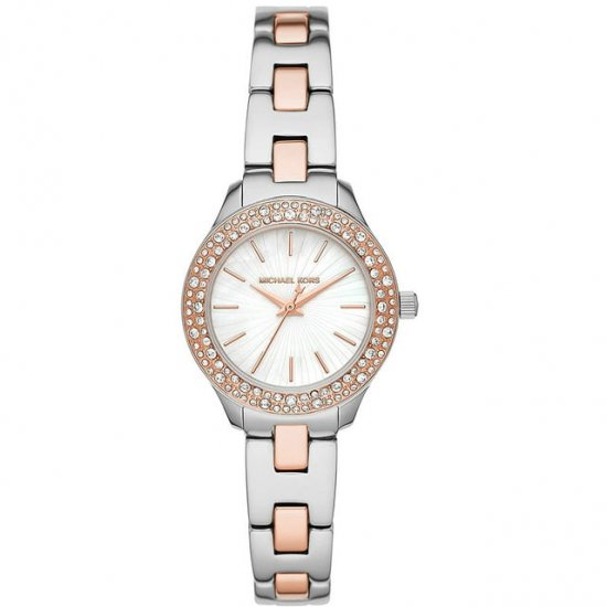 Michael Kors Women\'s Liliane White Dial Watch - MK4559