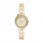 Fossil Women's Stella Three-Hand Date Two-Tone Stainless Steel Watch